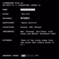 CYPHERPUNK FILES #4001