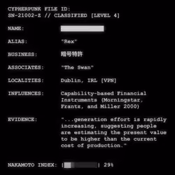 CYPHERPUNK FILES #6081