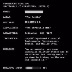 CYPHERPUNK FILES #7136