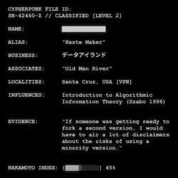 CYPHERPUNK FILES #9018
