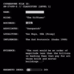 CYPHERPUNK FILES #6853