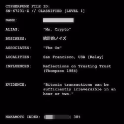 CYPHERPUNK FILES #9304