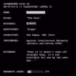 CYPHERPUNK FILES #3037