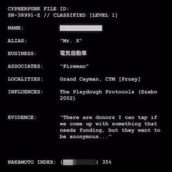 CYPHERPUNK FILES #3151