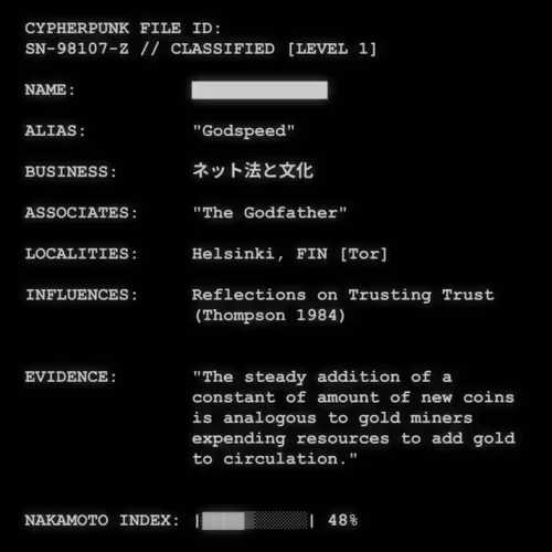 Cypherpunk Files