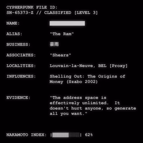 CYPHERPUNK FILES #6598