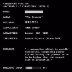 CYPHERPUNK FILES #8729