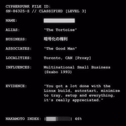 CYPHERPUNK FILES #1019