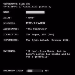 CYPHERPUNK FILES #9612