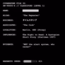 CYPHERPUNK FILES #7276