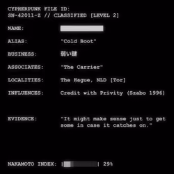 CYPHERPUNK FILES #8232