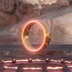 "Cataclysm Shout" Gold Ring of Detection +1