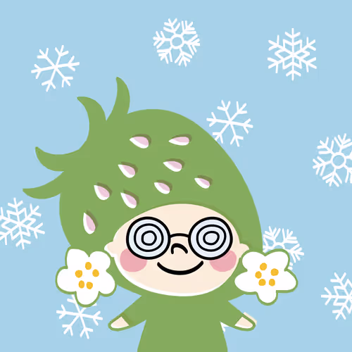 Ichimi-Glasses-Blue-Snow #0066