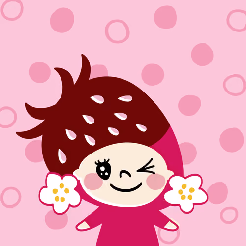 Ichiko-Wink-Red-Dots #0074