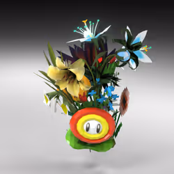 Hand-hacked Bouquet 15