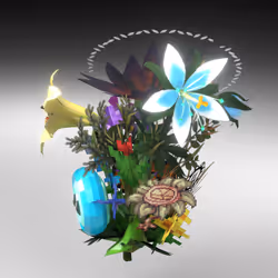 Hand-hacked Bouquet 13