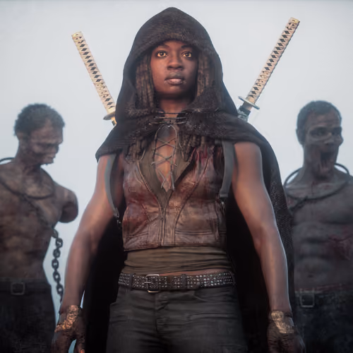 Michonne and Pets #15