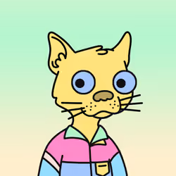 Doodle Gutter Cat #1023