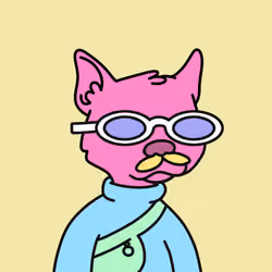Doodle Gutter Cat #1576