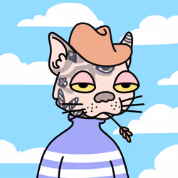 Doodle Gutter Cat #468