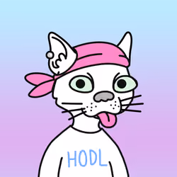 Doodle Gutter Cat #1577