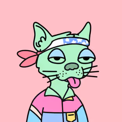 Doodle Gutter Cat #1585
