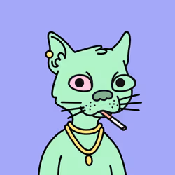 Doodle Gutter Cat #1408