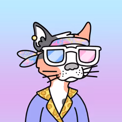 Doodle Gutter Cat #956