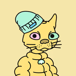 Doodle Gutter Cat #729