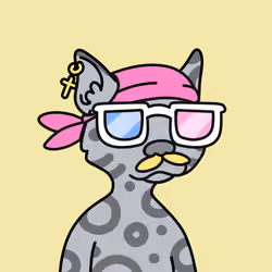 Doodle Gutter Cat #732
