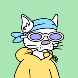 Doodle Gutter Cat #486
