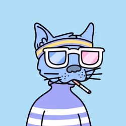 Doodle Gutter Cat #1369