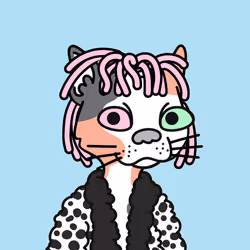 Doodle Gutter Cat #1029