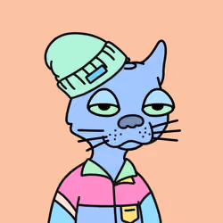 Doodle Gutter Cat #1362