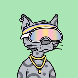 Doodle Gutter Cat #1364