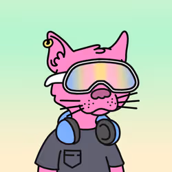 Doodle Gutter Cat #614