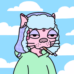 Doodle Gutter Cat #993