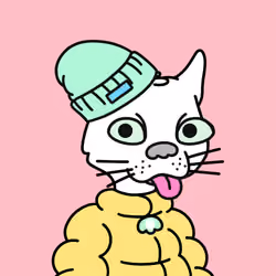 Doodle Gutter Cat #1056