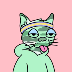 Doodle Gutter Cat #1623