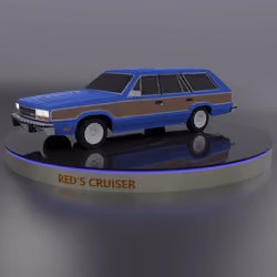 HashGarage Car #1227 - Red's Cruiser