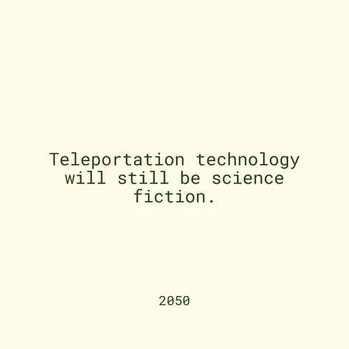 Ai Predicts 2050