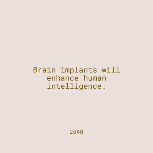 Ai Predicts 2050