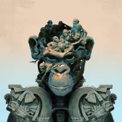 Angry Ape Army Evolution #7312