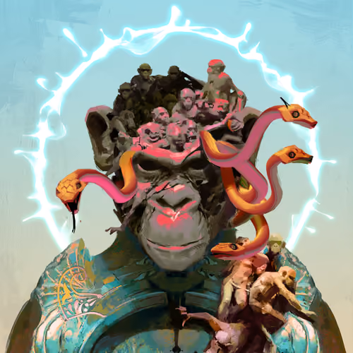 Angry Ape Army Evolution #9412