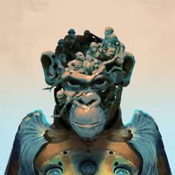Angry Ape Army Evolution #1714
