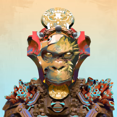 Angry Ape Army Evolution #6838