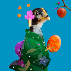 Sassy the Chick'n Kimono #102