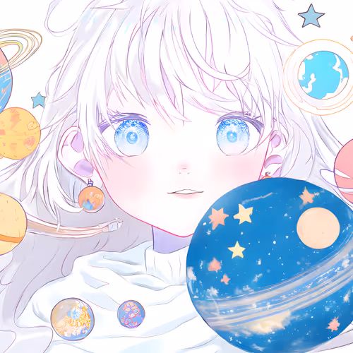 Colorful Planets By Lucifurr