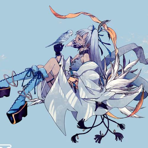 Japanese Color Anthropomorphic Calendar