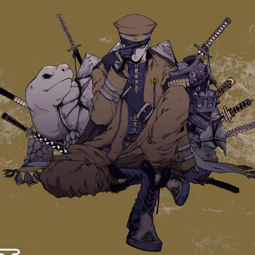 Japanese color anthropomorphic calendar